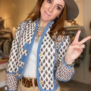 NWT Veronica Beard Reversible Quilted Jacket